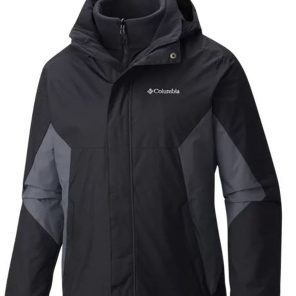 NWT COLUMBIA MEN'S BLACK EAGER AIR INTERCHANGEABLE US XL - Picture 1 of 16